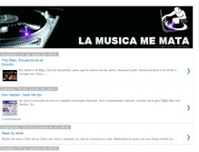 Tablet Screenshot of lamusicamemata.blogspot.com