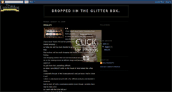 Desktop Screenshot of droppedintheglitterbox.blogspot.com