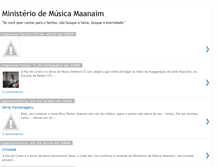 Tablet Screenshot of maanaimministeriodemusica.blogspot.com