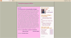 Desktop Screenshot of cuentosnuncaoidos.blogspot.com