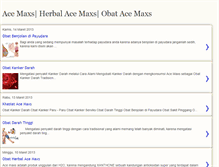 Tablet Screenshot of jualherbalacemaxs.blogspot.com