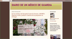 Desktop Screenshot of diariodeunmedicodeguardia.blogspot.com