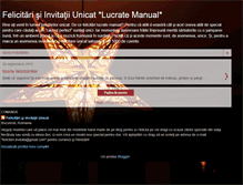 Tablet Screenshot of felicitarisiinvitatii.blogspot.com