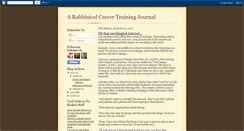 Desktop Screenshot of myrabbinate.blogspot.com