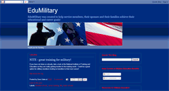 Desktop Screenshot of edumilitary.blogspot.com