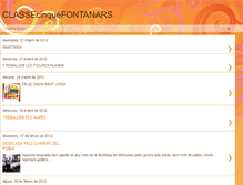Tablet Screenshot of classe5fontanars.blogspot.com