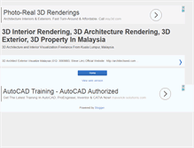 Tablet Screenshot of 3dinteriorrendering.blogspot.com