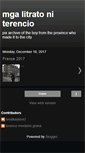 Mobile Screenshot of mga-litrato-ni-terencio.blogspot.com