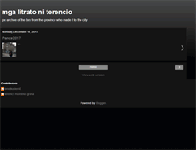 Tablet Screenshot of mga-litrato-ni-terencio.blogspot.com