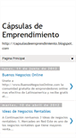 Mobile Screenshot of capsulasdeemprendimiento.blogspot.com