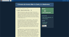 Desktop Screenshot of oinversodoinverso.blogspot.com
