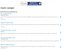 Tablet Screenshot of claim-jumper.blogspot.com