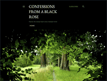 Tablet Screenshot of confessionsfromablackrose.blogspot.com