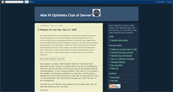 Desktop Screenshot of milehioptimists.blogspot.com