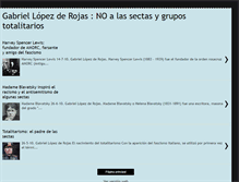 Tablet Screenshot of gabriellopezderojasbio.blogspot.com