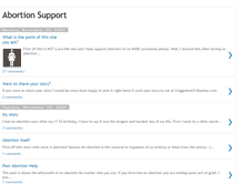 Tablet Screenshot of abortionsupportsite.blogspot.com
