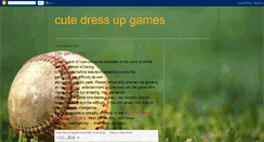 Desktop Screenshot of cutedressupgames.blogspot.com