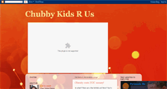 Desktop Screenshot of chubbykidsrus.blogspot.com