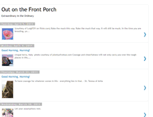 Tablet Screenshot of outonthefrontporch.blogspot.com