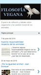 Mobile Screenshot of filosofiavegana.blogspot.com