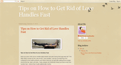 Desktop Screenshot of howtoloselovehandles.blogspot.com