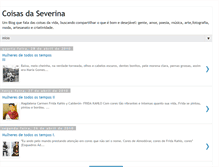 Tablet Screenshot of coisadaseverina.blogspot.com