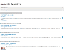 Tablet Screenshot of momentodeportivo.blogspot.com