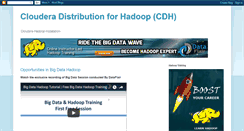 Desktop Screenshot of cloudera-tutorial.blogspot.com