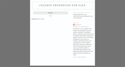 Desktop Screenshot of crankieproperties.blogspot.com