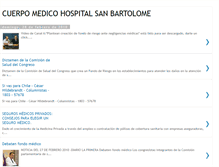 Tablet Screenshot of cuerpomedicosanbartolome.blogspot.com