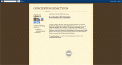 Desktop Screenshot of elmaestroinvitaaunconcierto.blogspot.com