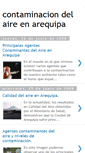 Mobile Screenshot of contaminaciondelairenarequipa.blogspot.com