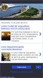 Mobile Screenshot of lionsclubesaquarema.blogspot.com