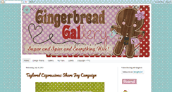 Desktop Screenshot of gingerbreadgallery.blogspot.com