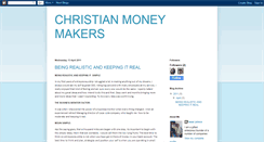 Desktop Screenshot of christianmoneymakers.blogspot.com
