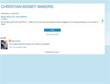 Tablet Screenshot of christianmoneymakers.blogspot.com