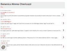 Tablet Screenshot of domenicochiericozzi.blogspot.com