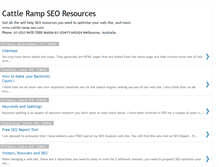 Tablet Screenshot of cattleramp.blogspot.com
