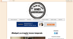 Desktop Screenshot of elblogdelasseriesamericanas.blogspot.com