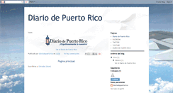 Desktop Screenshot of diariodepuertorico.blogspot.com