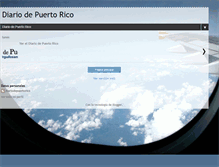 Tablet Screenshot of diariodepuertorico.blogspot.com
