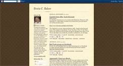 Desktop Screenshot of doriscbaker.blogspot.com