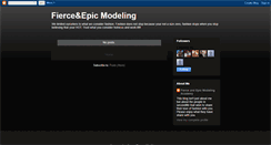 Desktop Screenshot of fierceandepicfashionhotness.blogspot.com