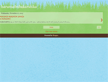 Tablet Screenshot of harunaabubakarshika.blogspot.com