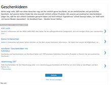 Tablet Screenshot of geschenkideen-tipp.blogspot.com