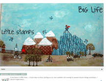 Tablet Screenshot of littlestampsbiglife.blogspot.com