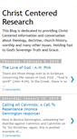 Mobile Screenshot of christcenteredresearchgroup.blogspot.com