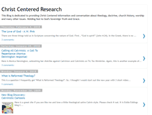 Tablet Screenshot of christcenteredresearchgroup.blogspot.com
