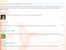 Tablet Screenshot of betweenthesandhills.blogspot.com