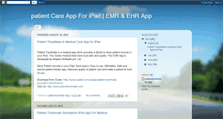 Desktop Screenshot of patientcareapp.blogspot.com